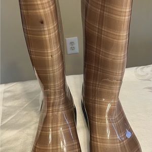 Ugg Women’s Water/Rain Boots SZ 8 Tan/Brown